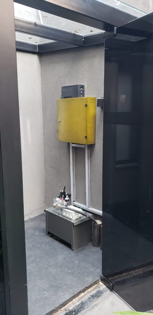 Plataforma de Acessibilidade Panorâmica em Aço Inox
